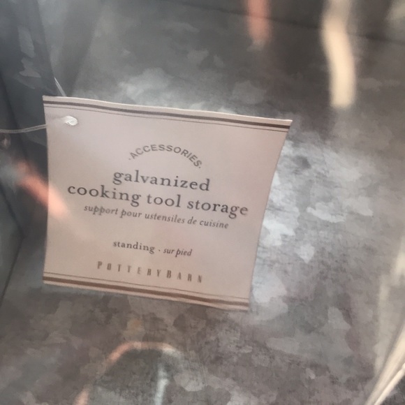 Pottery barn galvanized kitchen cooking storage - Picture 6 of 9